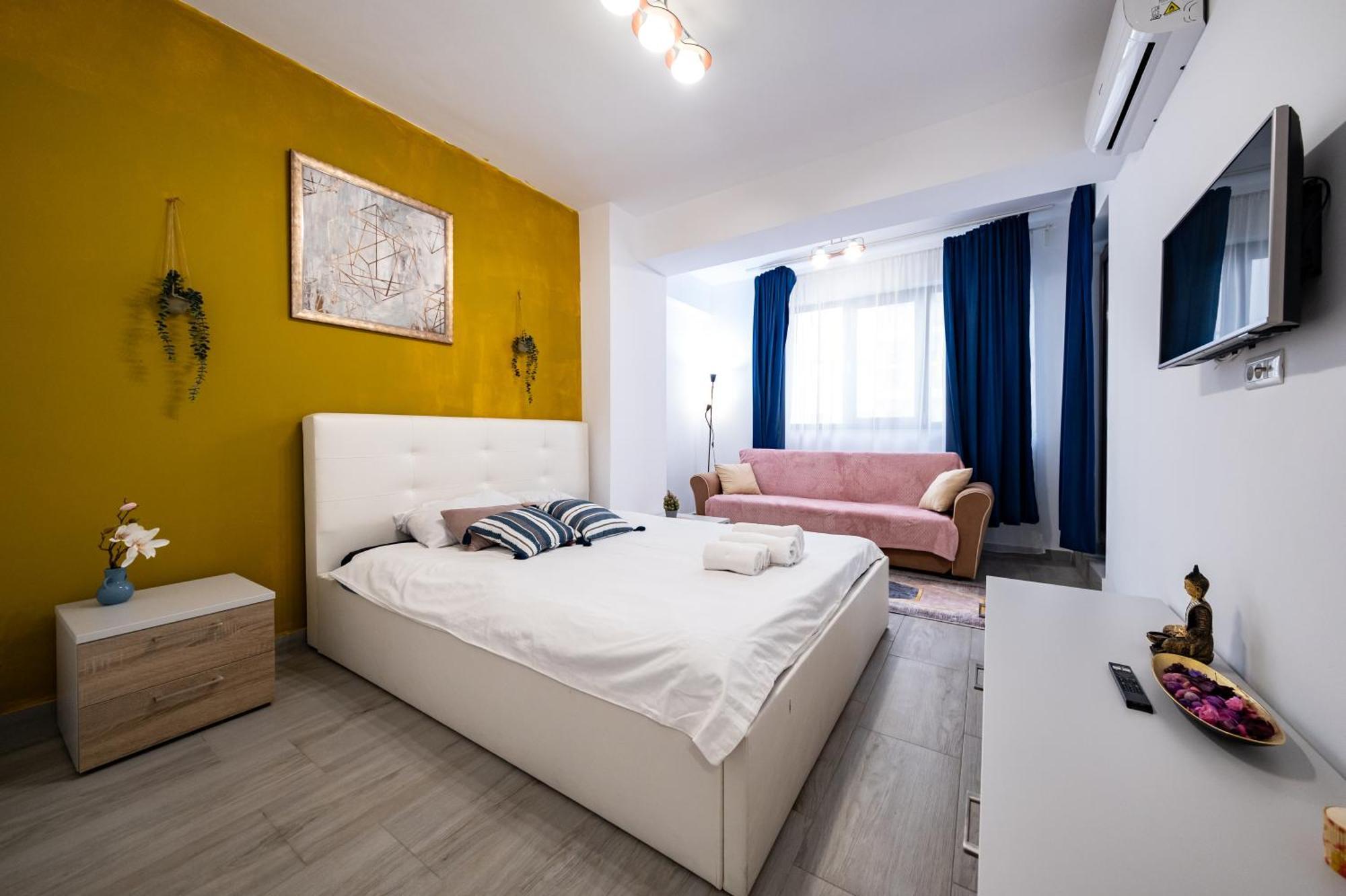 The Golden Studio - With Free Gym Bucureşti Exterior foto